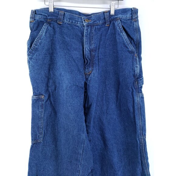 Bear River Men's Size 36/32 Flannel Lined Denim Jeans - Picture 8 of 10